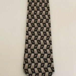 Van Heusen Accessories - Van Heusen Green and Silver Classic Tie Van Heusen Accessories - Van Heusen Green and Silver Classic Tie